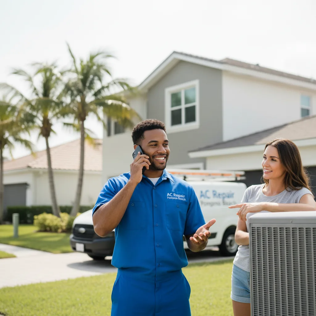 AC Repair Pompano Beach customer support in Drasco